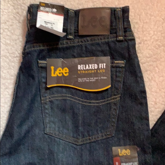 New Men’s Lee straight leg Jeans 34 X 34 - Picture 2 of 8
